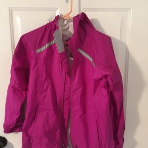 llbean girls rain jacket!